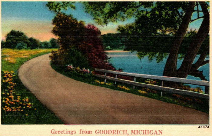 Goodrich - Old Postcard (newer photo)